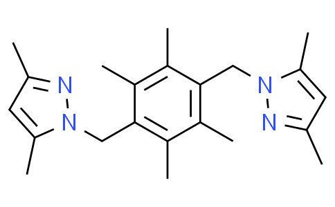 1,1'-((2,3,5,6-tetramethyl-1,4-phenylene)bis(methylene))bis(3,5-dimethyl-1H-pyrazole)