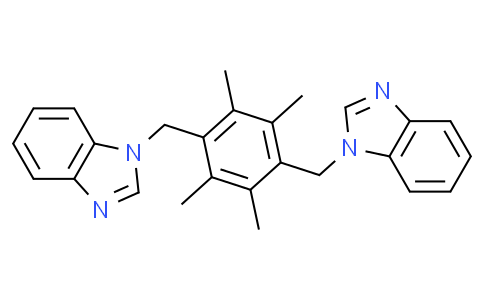 1,4-bis(benzimidazol-1-ylmethyl)-2,3,5,6-tetramethylbenzene