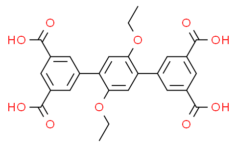 2',5'-diethoxy-[1,1':4',1"-terphenyl]-3,3",5,5"-tetracarboxylic acid