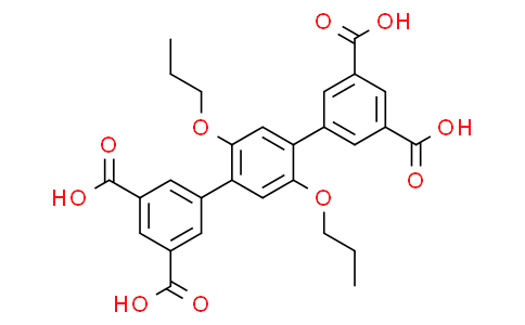 2',5'-dipropoxy-[1,1':4',1"-terphenyl]-3,3",5,5"-tetracarboxylic acid