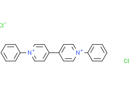 1,1'-diphenyl-[4,4'-bipyridine]-1,1'-diium chloride 1,1'-二苯基-4,4'-聯吡啶二氯化物