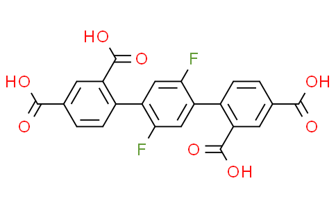 2',5'-difluoro-[1,1':4',1"-terphenyl]-2,2",4,4"-tetracarboxylic acid