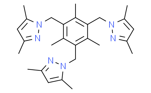 1,1',1"-((2,4,6-trimethylbenzene-1,3,5-triyl)tris(methylene))tris(3,5-dimethyl-1H-pyrazole)