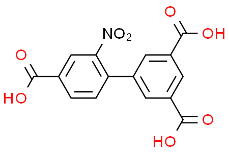 2'-nitro-[1,1'-biphenyl]-3,4',5-tricarboxylic acid