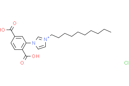 3-decyl-1-(2,5-dicarboxyphenyl)-1H-imidazol-3-ium chloride