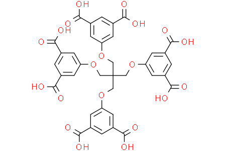 1,3-Benzenedicarboxylic acid, 5,5'-[[2,2-bis[(3,5-dicarboxyphenoxy)methyl]-1,3-propanediyl]bis(oxy)]bis-