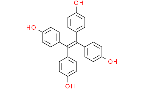 Phenol, 4,4',4'',4'''-(1,2-ethenediylidene)tetrakis- 四(4-羥苯基)乙烯