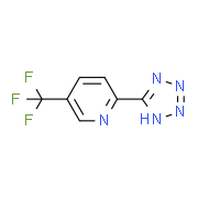 2-(1H-tetrazol-5-yl)-5-(trifluoromethyl)pyridine 2-(2H-四唑-5-基)-5-(三氟甲基)吡啶