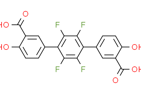 2',3',5',6'-tetrafluoro-4,4''-dihydroxy-[1,1':4',1''-terphenyl]-3,3''-dicarboxylic acid