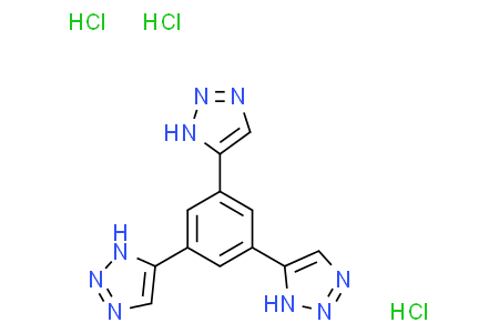 1,3,5-tri(1H-1,2,3-triazol-5-yl)benzene hydrogen chloride(1:3)