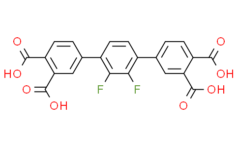 2',3'-difluoro-[1,1':4',1''-terphenyl]-3,3'',4,4''-tetracarboxylic acid