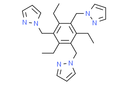 1,3,5-tris[(1H-pyrazol-1-yl)methyl]-2,4,6-triethylbenzene