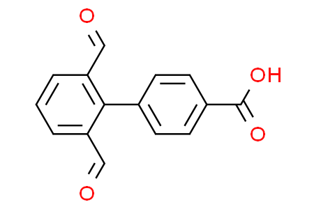 2',6'-diformyl-[1,1'-biphenyl]-4-carboxylic acid