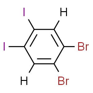 1,2-Dibromo-4,5-diiodobenzene 1,2-二溴-4,5-二碘苯