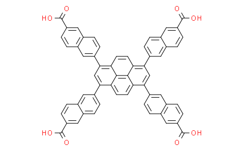 2-Naphthalenecarboxylic acid, 6,6',6'',6'''-(1,3,6,8-pyrenetetrayl)tetrakis-