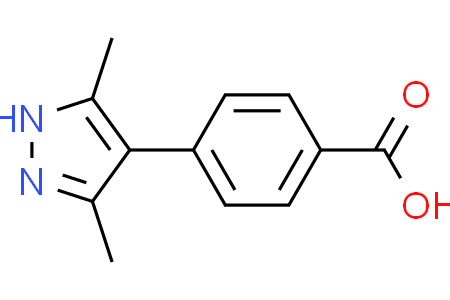 4-(3,5-dimethyl-1H-pyrazol-4-yl)benzoic acid