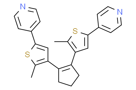 1,2-bis(2-methyl-5-(pyridin-4-yl)thiophen-3-yl)cyclopent-1-ene