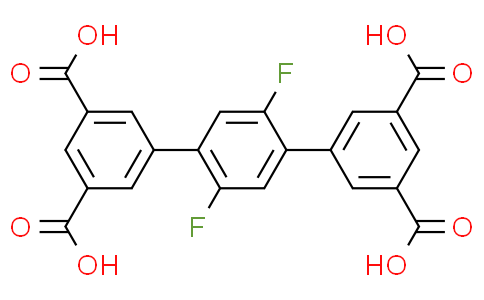 2',5'-difluoro-[1,1':4',1''-terphenyl]-3,3'',5,5''-tetracarboxylic acid