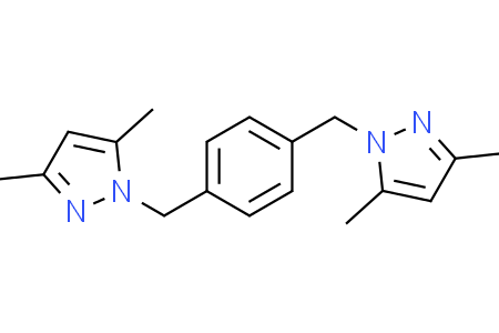 1,4-bis((3,5-dimethyl-1H-pyrazol-1-yl)methyl)benzene