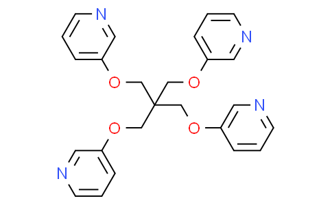 3,3'-[[2,2-bis[(3-pyridinyloxy)methyl]-1,3-propanediyl]bis(oxy)]bis-Pyridine 3,3'-[[2,2-雙[(3-吡啶氧基)甲基]-1,3-丙二基]雙(氧基)]雙吡啶