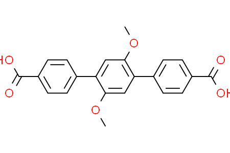 2',5'-Dimethoxy[1,1':4',1''-terphenyl]-4,4''-dicarboxylic acid   2',5'-二甲氧基[1,1':4',1''-三聯苯]-4,4''-二