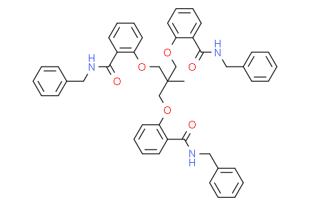 2,2'-((2-((2-(benzylcarbamoyl)phenoxy)methyl)-2-methylpropane-1,3-diyl)bis(oxy))bis(N-benzylbenzamide)
