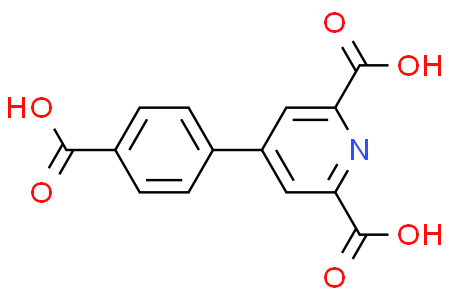 4-(4-carboxyphenyl)-2,6-pyridinedicarboxylic acid