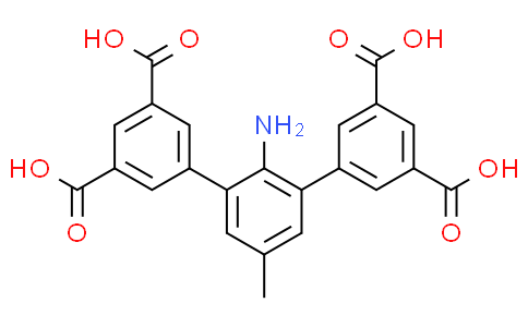2'-amino-5'-methyl-[1,1':3',1''-terphenyl]-3,3'',5,5''-tetracarboxylic acid