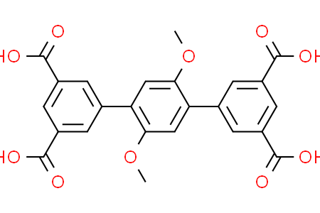 2',5'-dimethoxy-[1,1':4',1"-terphenyl]-3,3",5,5"-tetracarboxylic acid