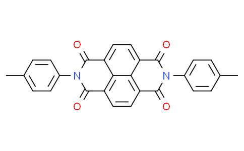 2,7-di-p-tolylbenzo[lmn][3,8]phenanthroline-1,3,6,8(2H,7H)-tetraone N,N′-對甲苯基-3,4,9,10-苝二甲酰亞胺