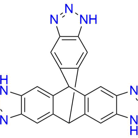 2,6,12-Trihydrotripty[2,3-d:6,7-d0:12,13-d00]triazole