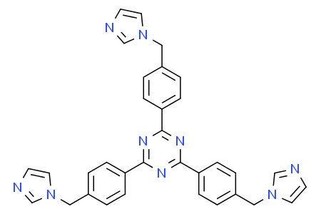 2,4,6-tris(4-((1H-imidazol-1-yl)methyl)phenyl)-1,3,5-triazine