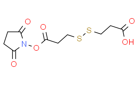 3-((3-((2,5-dioxopyrrolidin-1-yl)oxy)-3-oxopropyl)disulfaneyl)propanoic acid