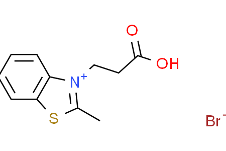3-(2-carboxyethyl)-2-methylbenzo[d]thiazol-3-ium bromide