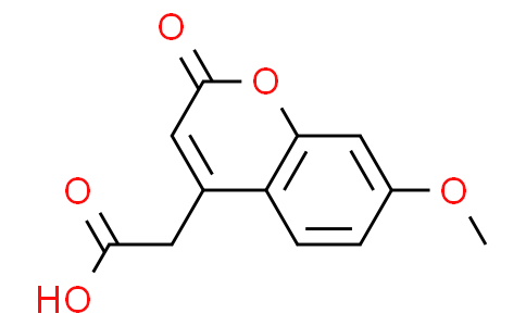 2-(7-Methoxy-2-oxo-2H-chromen-4-yl)acetic acid 7-甲氧基香豆素-4-乙酸