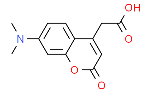 2-(7-(dimethylamino)-2-oxo-2H-chromen-4-yl)acetic acid 7-(二甲氨基)香豆素-4-乙酸
