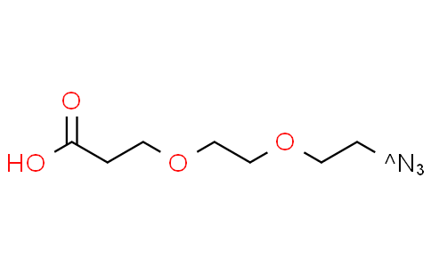 3-(2-(2-azidoethoxy)ethoxy)propanoic acid