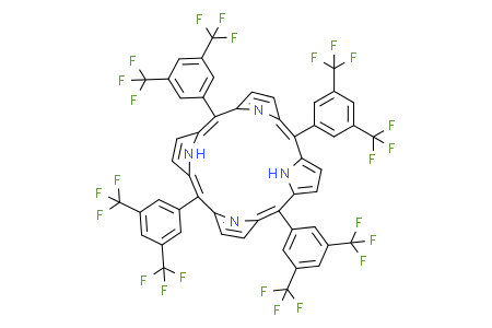 21H,23H-porphine, 5,10,15,20-tetrakis[3,5-bis(trifluoromethyl)phenyl]- MESO-四[ 3, 5-二( 三氟甲基) 苯基] 卟啉