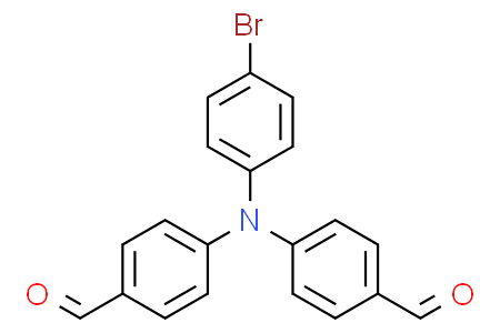 4-[(4-bromophenyl)(4-formylphenyl)amino]benzaldehyde