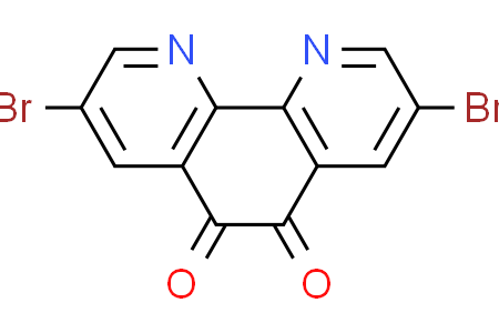1,10-Phenanthroline-5,6-dione,3,8-dibromo- 3,8-二溴-1,10-菲羅啉-5,6-二酮