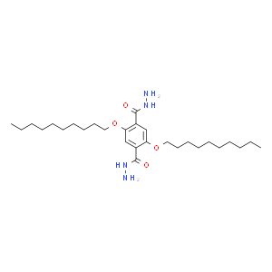 1,4-BENZENEDICARBOXYLIC ACID, 2,5-BIS(DECYLOXY)-, DIHYDRAZIDE