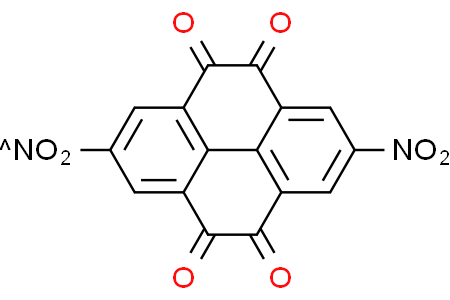 2,7-dinitropyrene-4,5,9,10-tetraone 2,7-二硝基-4,5,9,10-芘四酮