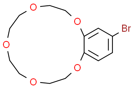 15-bromo-2,3,5,6,8,9,11,12-octahydrobenzo[b][1,4,7,10,13]pentaoxacyclopentadecine 4-溴苯並-15-冠-5-醚-烯