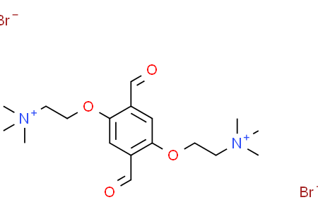 2,2'-((2,5-diformyl-1,4-phenylene)bis(oxy))bis(N,N,N-trimethylethan-1-aminium) bromide