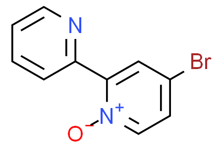 4-bromo-[2,2'-bipyridine] 1-oxide 4-溴-2,2'-聯吡啶