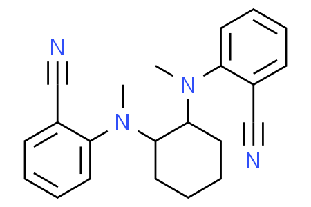 2,2'-(cyclohexane-1,2-diylbis(methylazanediyl))dibenzonitrile