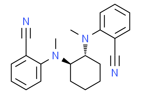2,2'-((1R,2R)-cyclohexane-1,2-diylbis(methylazanediyl))dibenzonitrile
