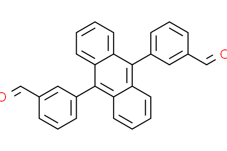 3,3'-(anthracene-9,10-diyl)dibenzaldehyde 3,3'-(蒽-9,10-二基)二苯甲醛