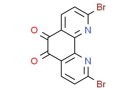 2,9-Dibromo-1,10-phenanthroline-5,6-dione 2,9-二溴-1,10-菲咯啉-5,6-二酮