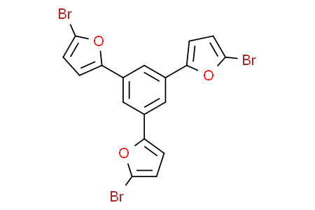 1,3,5-tris(5-bromofuran-2-yl)benzene
